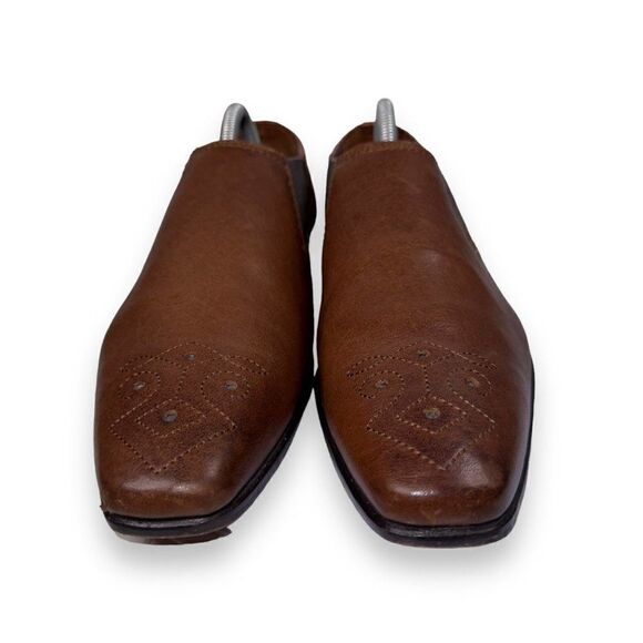 Ted Baker London Chelsea Leather Loafers Brown 28920 Men's 8 - Picture 3 of 12